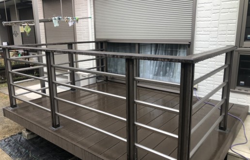 ［瀬戸市］ウッドデッキ交換工事　T様邸サムネイル