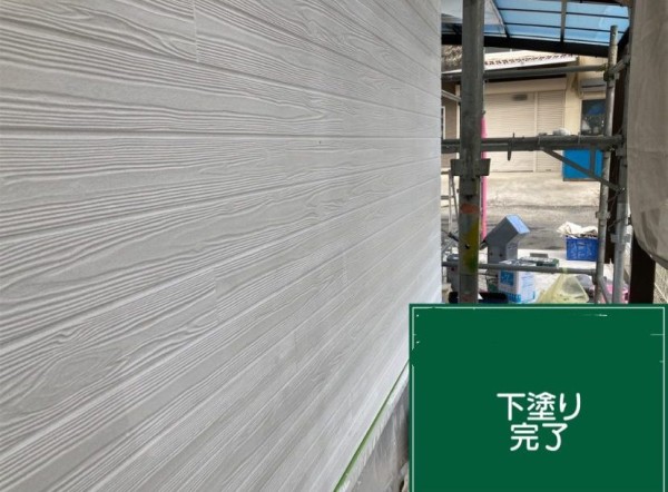 【尾張旭市】外壁塗装進捗状況　S様邸サムネイル