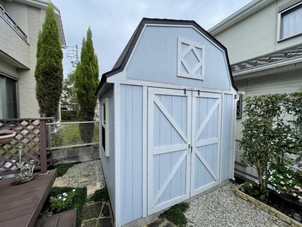 【瀬戸市】倉庫塗装完成　N様邸サムネイル