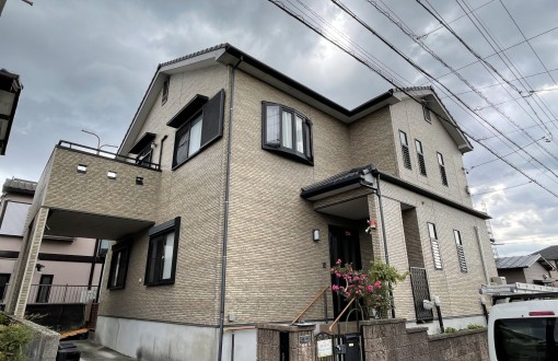 外壁塗装前サイディングボード