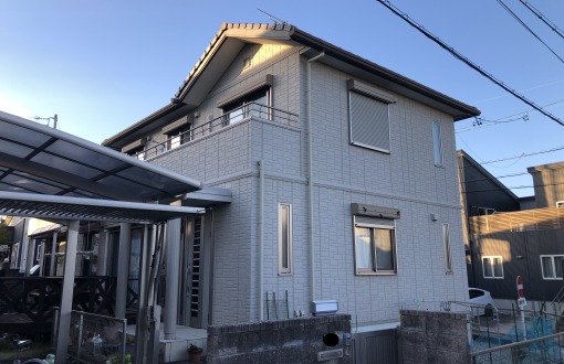 外壁塗装前サイディングボード