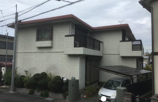 外壁塗装前サイディングボード