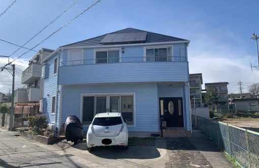 外壁屋根塗装後ファインSi