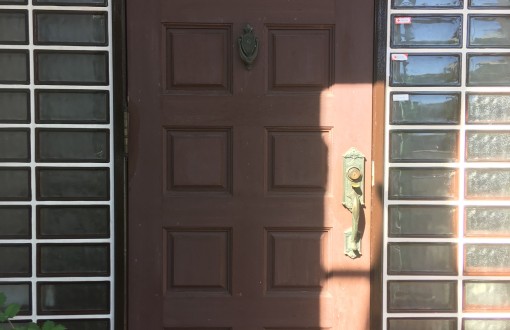 玄関ドア塗装前