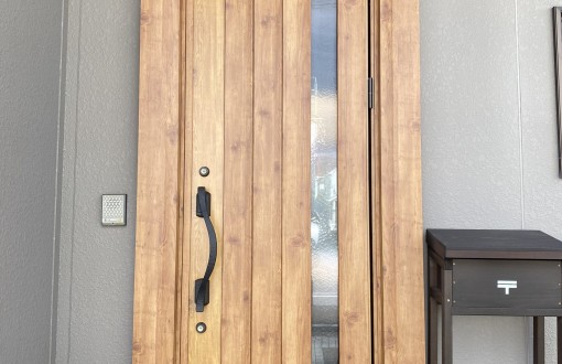 玄関ドア交換後