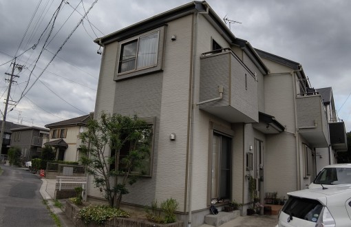 外壁屋根塗装前窯業系サイディングボード