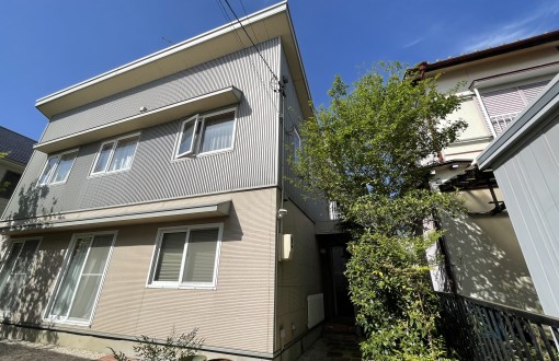 外壁塗装前サイディング