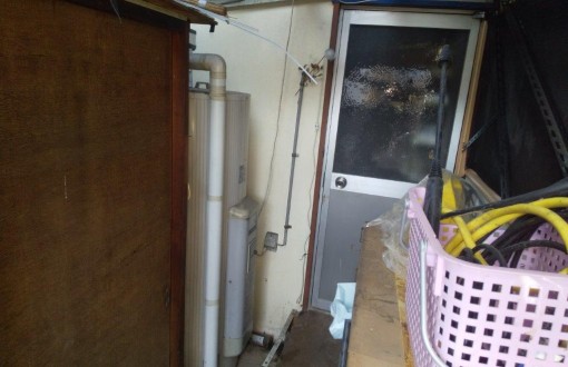 エコキュート設置前