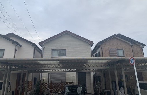 外壁屋根塗装前窯業系サイディングボード