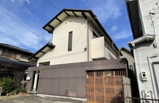 外壁塗装前サイディングボード