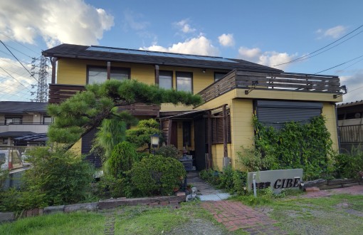 外壁屋根塗装前窯業系サイディング