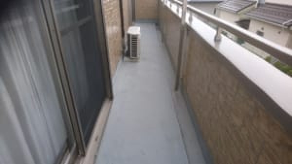 ベランダ防水トップコート仕上げサムネイル