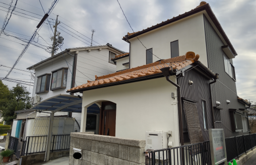 外壁塗装後パーフェクトトップ