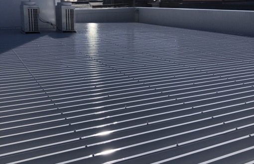 屋根塗装後ファインSi