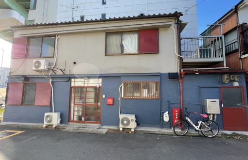 外壁塗装施工前モルタル