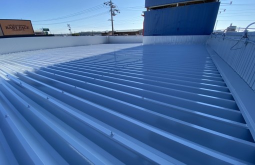 屋根塗装後ファインSi