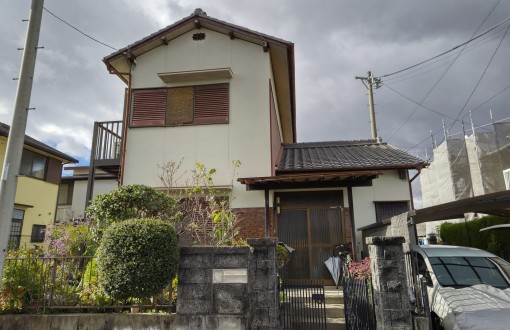 外壁塗装施工前モルタル・トタン