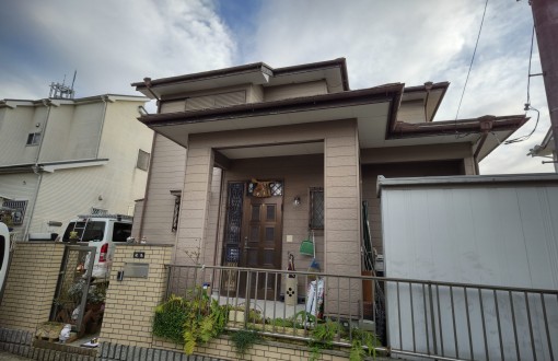 外壁塗装・屋根塗装前サイディングボード・カラーベスト