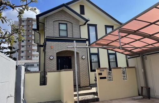 外壁塗装・屋根塗装・防水工事後ナノシリコンｗ・セラルーフ・ＦＲＰ防水