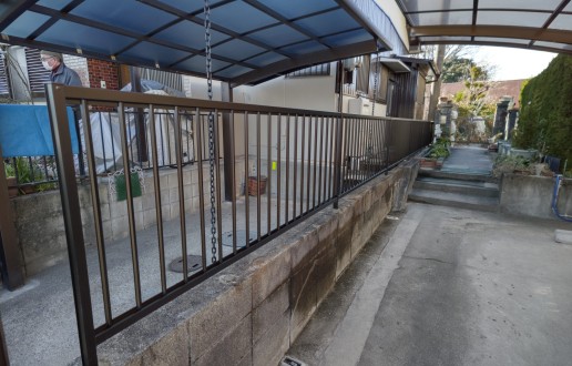 ［尾張旭市］フェンス交換工事　K様邸サムネイル