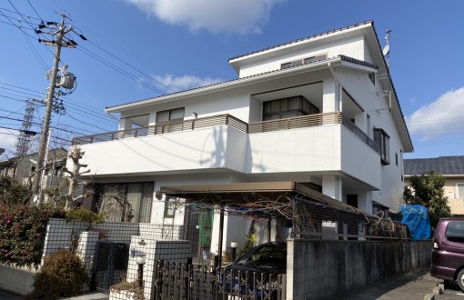 外壁・屋根塗装・防水工事施工後ナノシリコンＷ