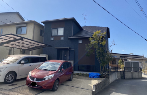 外壁塗装後ビーズコート無機