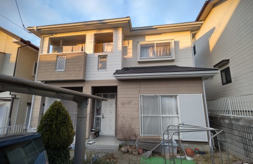 外壁塗装前窯業系サイディングボード