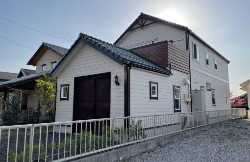 外壁塗装施工後ナノシリコンW