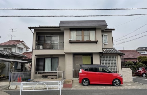 外壁塗装施工後RHピュアフレックス無機