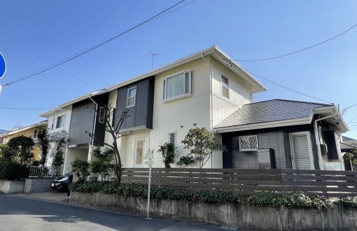 外壁塗装施工後ＲＨピュアフレックス無機