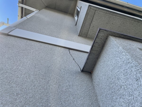 【尾張旭市】モルタル壁の補修（左官工事）S様邸サムネイル