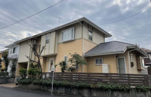 外壁塗装施工前サイディングボード