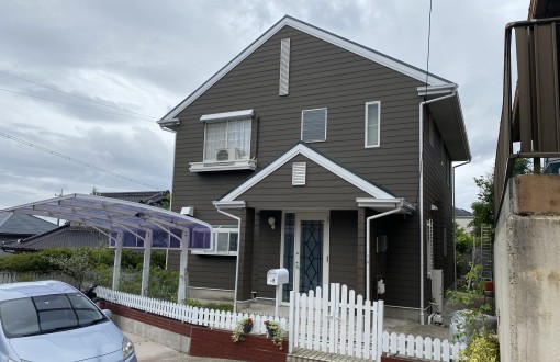 外壁塗装工事施工後ナノコンポジットW