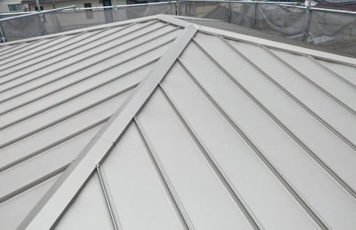 屋根カバー工法施工後