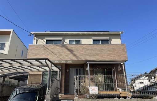 外壁塗装施工前サイディングボード