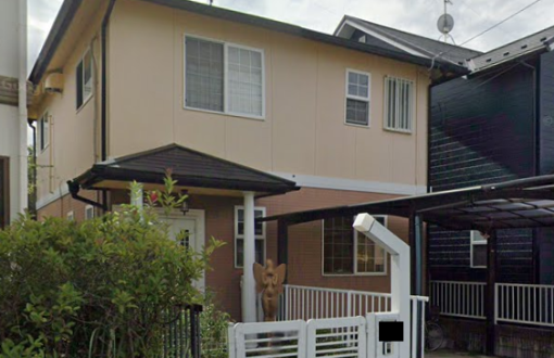 外壁塗装施工前サイデイングボード