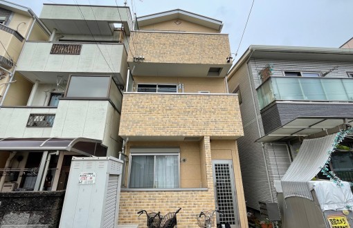 外壁塗装施工前サイディングボード