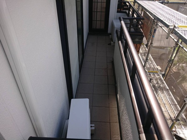 【瀬戸市】ベランダ床にタイルが張ってあったお宅で防水工事CS様邸サムネイル