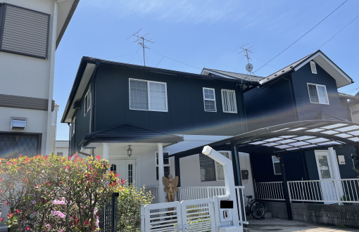 外壁塗装施工後ナノコンポジットW