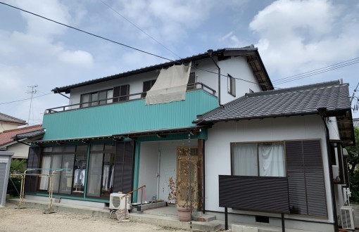 外壁塗装施工後ナノシリコンｗ