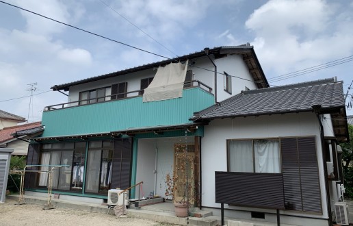 ［尾張旭市］外壁塗装・漆喰・ウレタン防水通気緩衝工法工事　O様邸サムネイル