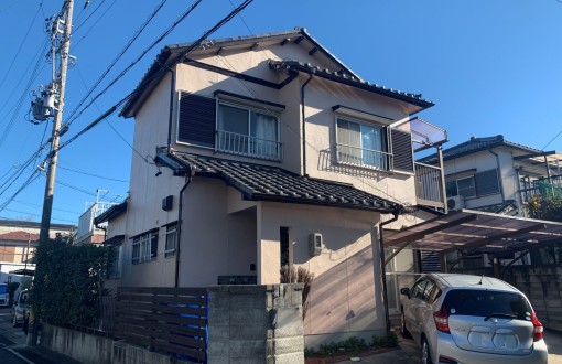 外壁塗装施工後ｰパーフェクトトップ、ファインSi