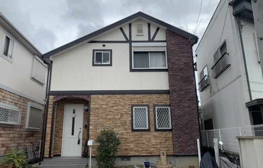 ［尾張旭市］外壁塗装・屋根塗装・ウレタン防水工事　I様邸サムネイル