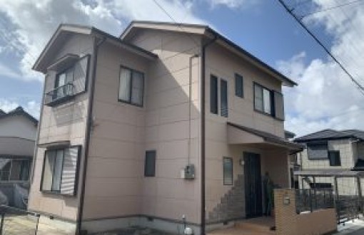 外壁塗装屋根塗装施工前ｰALC、カラーベスト