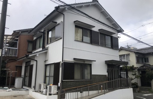 外壁塗装工事施工後ｰｶﾞﾘﾊﾞﾘｳﾑ網板製、ファインSi