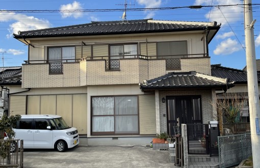 外壁塗装施工前ｰサイデイング、瓦