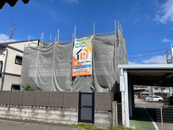 足場台風養生サムネイル