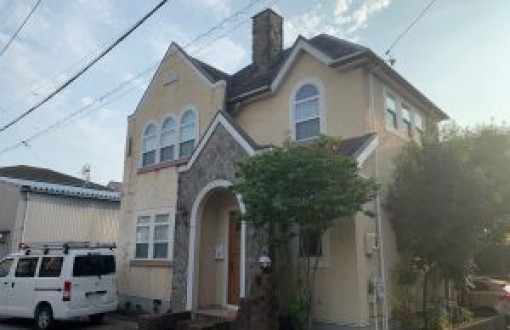 外壁塗装施工前ジョリパット