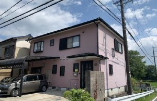 外壁塗装施工前サイデイング