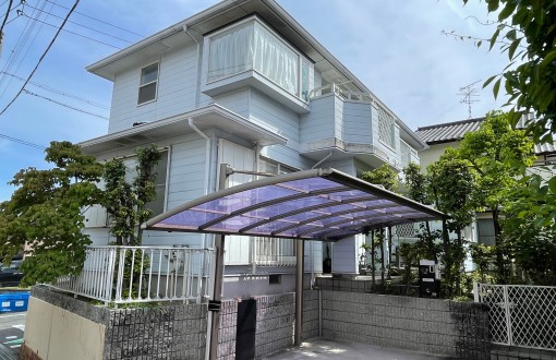 外壁塗装施工前サイデイング